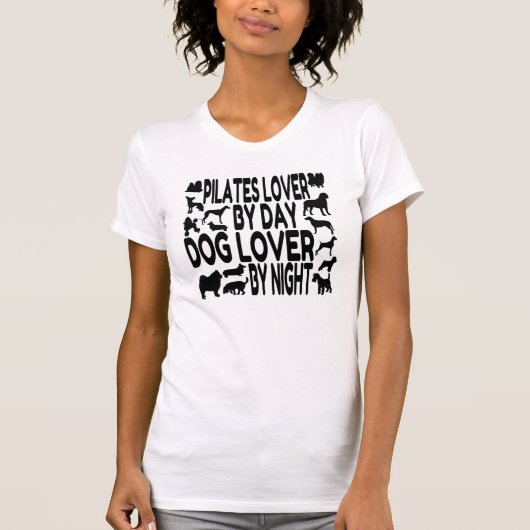 Hondenliefhebber Pilates Lover T-shirt (Voorkant)