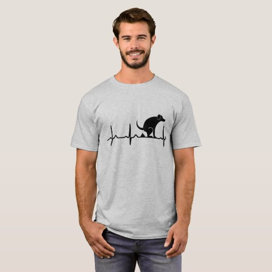 hondenliefhebber shirt (Voorkant volledig)
