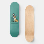  Hondenliefhebber Skateboard (Voorkant)