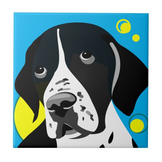 Hondenliefhebber Tegeltje (Voorkant)