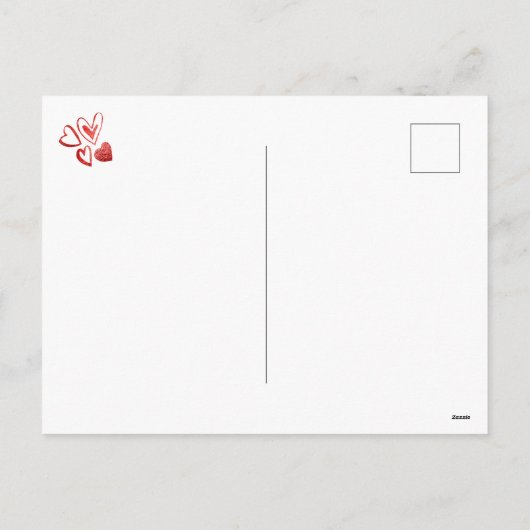 Hondenliefhebber Valentijn Gift Cavalier King Span Feestdagenkaart (Achterkant)