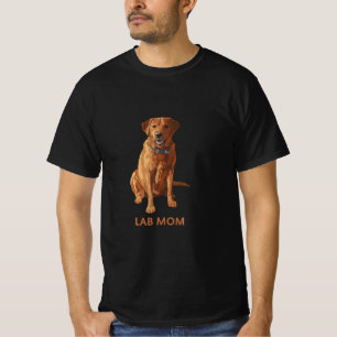 Hondenliefhebber van het Laboratorium Fox Red Labr T-shirt