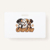 Hondenliefhebber verjaardagscadeau T-shirt Badge (Voorkant)