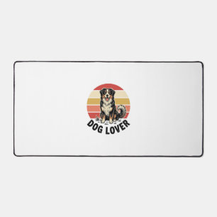 Hondenliefhebber Vintage Gravure Cute Hond Zonsond Bureaumat
