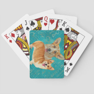 Hondenliefhebber Welsh Corgi Dog Art Pokerkaarten