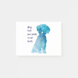 Hondenliefhebbers Bichon Frise — hedendaagse afdru Post-it® Notes