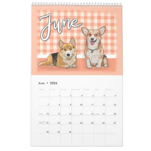 Hondenliefhebbers Kalender 2026 Handgetekende Il