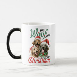 Hondenliefhebbers Kerstkoffie Mok