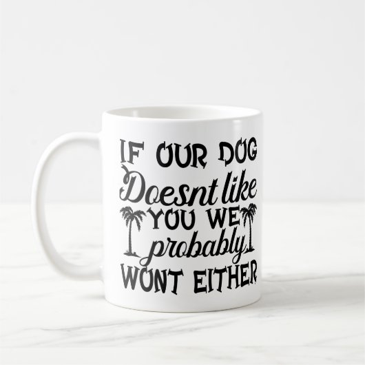 Hondenliefhebbers Mok | Funny Coffee Mok | (Links)