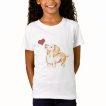 hondenliefhebbers Winnie the Dachshund shirt