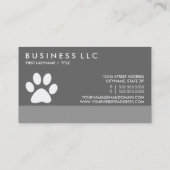 hondenloopprogramma klantenkaartje (Achterkant)