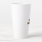 hondenloyaliteit latte mok (Voorkant)