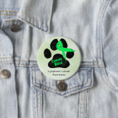 Hondenlymfoom Button van kankerbewustzijn (In situ)