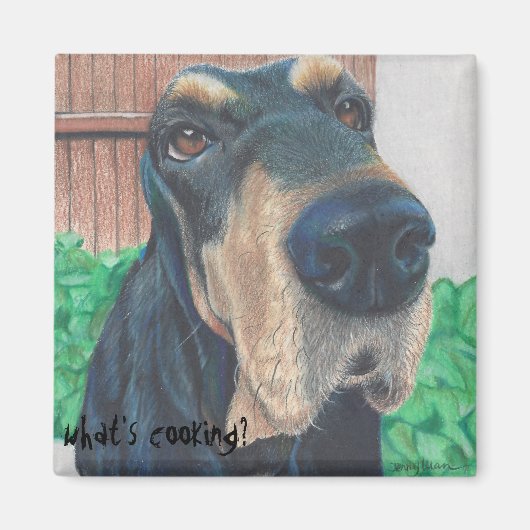 hondenmagneet magneet (Voorkant)