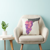 Hondenneus en druivenkussen kussen (Stoel)