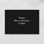 Hondenoppas Ruby Cavalier King Charles Spaniel Visitekaartje (Achterkant)