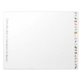 hondenparade notitieblok (Voorkant)