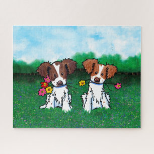 Hondenpark Bretagne Honden KiniArt Legpuzzel