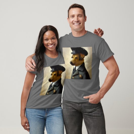 hondenpolitie t-shirt (Unisex)