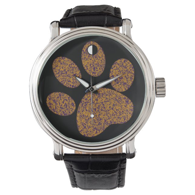 hondenpoot horloge (Voorkant)