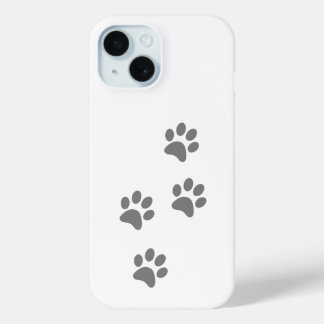 Hondenpootafdruk iPhone Hoesje – Mooie Dierenprint