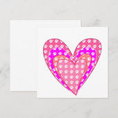 Hondenpootafdrukken en roze harten (Voorkant / Achterkant)