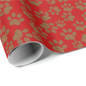 hondenpoten cadeaupapier (Rol Hoek)