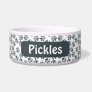 Hondenpoten gepersonaliseerd voerbakje