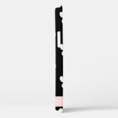 Hondenpoten, witte poten, roze harten, Jouw naam Case-Mate iPhone Case (Achterkant / Rechts)