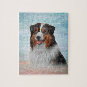 Hondenras Australian Shepherd Legpuzzel