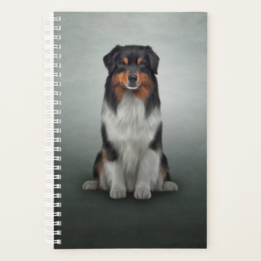 Hondenras Australian Shepherd Planner (Voorkant)