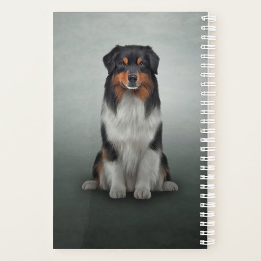 Hondenras Australian Shepherd Planner (Achterkant)