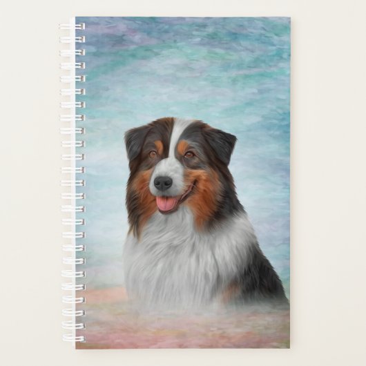 Hondenras Australian Shepherd Planner (Voorkant)
