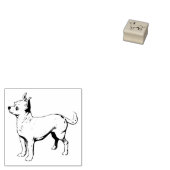 Hondenras Chihuahua Rubberstempel (Gestempeld)