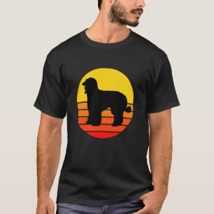 Hondenras Honden-Afghaanse-Windhond-Zonsondergang T-shirt