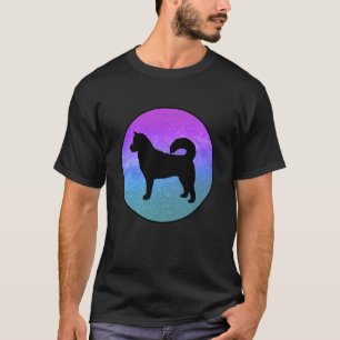 Hondenras Oost-Siberische Laika-hond Ruimte Melkwe T-shirt