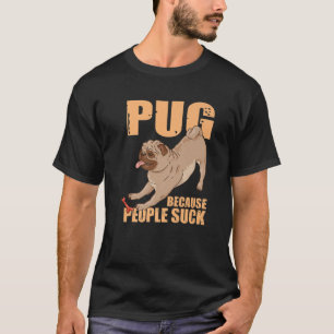 Hondenras Pet Dog Funny Pug Lover Pug T-shirt