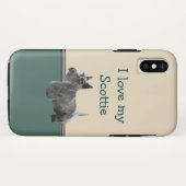 Hondenras Schotse Terrier Case-Mate iPhone Case (Achterkant (horizontaal))