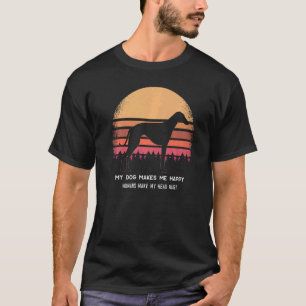 Hondenras van Greyhound Windhound 3 T-shirt