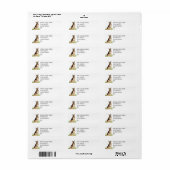 Hondensetiket Duitse Herdershond Huisdier Naam Etiket (Full Sheet)