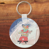 Hondenslitten! Sleutelhanger (Voorkant)