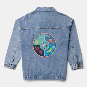 hondenspullen denim jacket