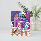 hondentelescoop briefkaart (Staand voorkant)