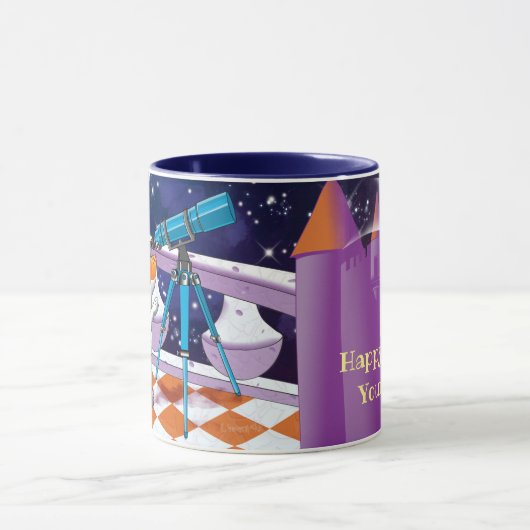 hondentelescoop mok (Midden)