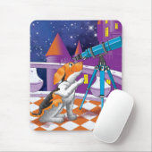 hondentelescoop muismat (Met muis)