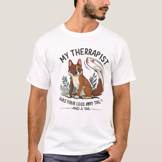 Hondentherapie Shirt (Voorkant)