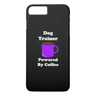 "Hondentrainer" Powered by Coffee iPhone 8 Plus / 7 Plus Hoesje