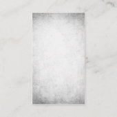 hondentrainer wilde poster visitekaartje (Achterkant)