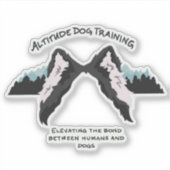 Hondentraining Altitude sticker (Voorkant)