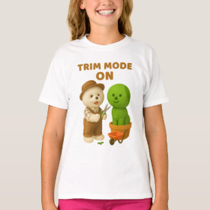 Hondentuinier Bichon Topiary Knippen Surreal T-shirt